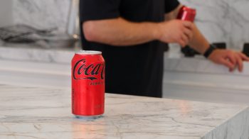 ben from plexus consuming artificial sweeteners via a can of coke zero